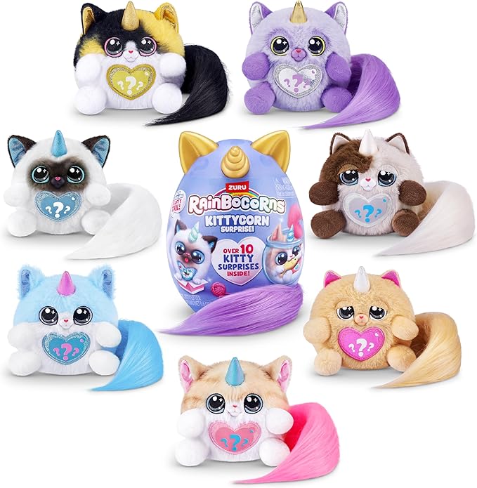 Rainbocorns Kittycorn Surprise Soft Toy