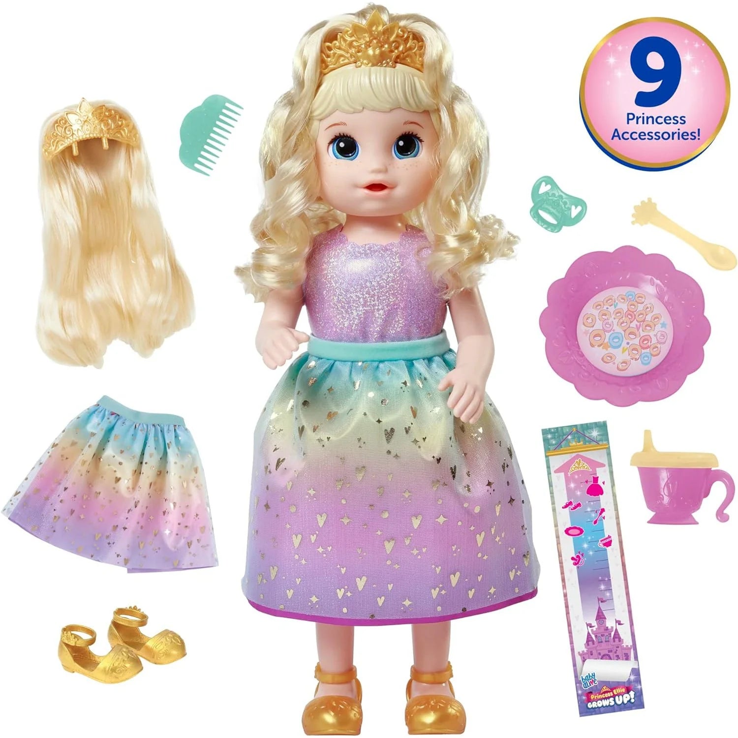 Baby Alive Princess Ellie Grows Up Doll