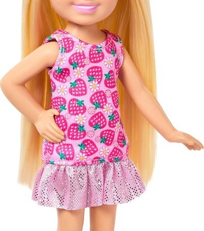Barbie Chelsea Doll Strawberry Dress
