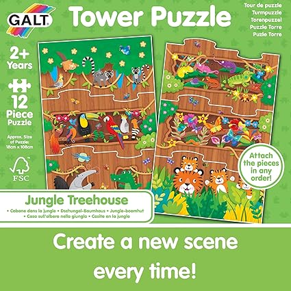Galt Tower Puzzle 12pc Jigsaw Puzzle