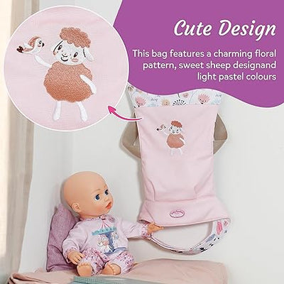 Baby Annabell Baby Carrier Flower Pattern