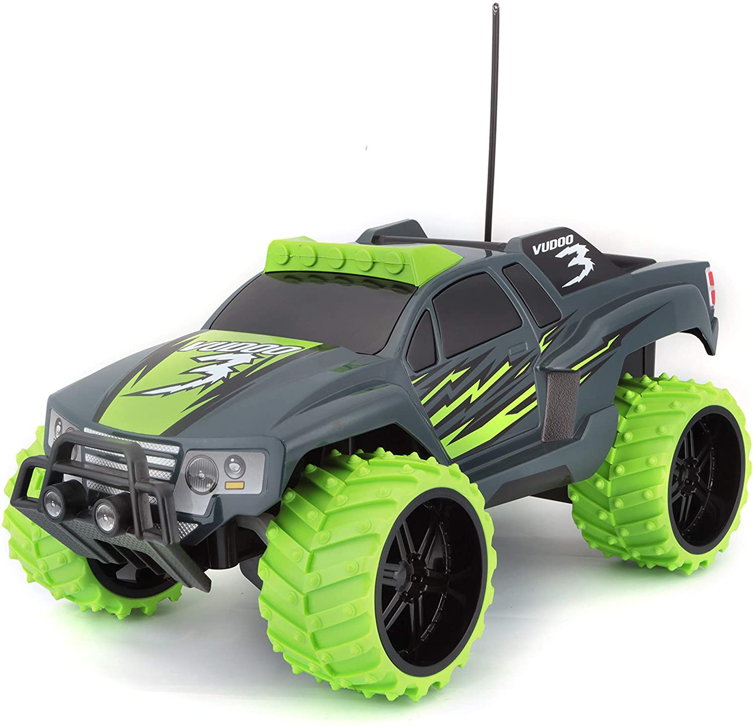 Maisto Vudoo Jeep R/C Off Road Remote Control Vehicle Green Black