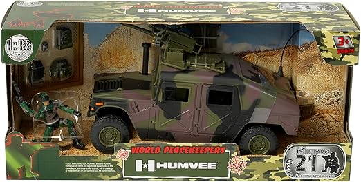 World Peacekeepers Humvee Assault Vehicle With Figure