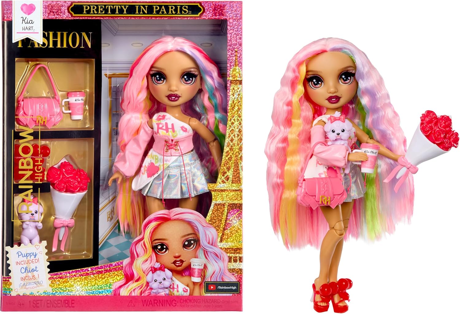 Rainbow High Pretty In Paris Doll Kia Hart