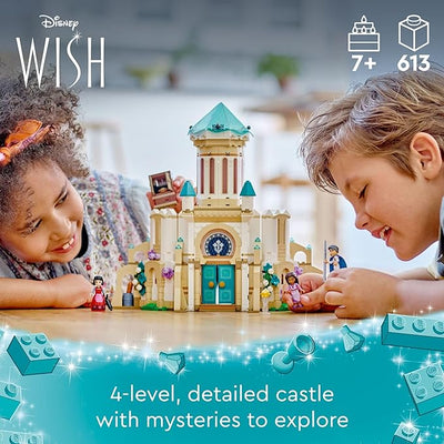 Lego Disney Wish 43224 King Magnifico's Castle Building Set