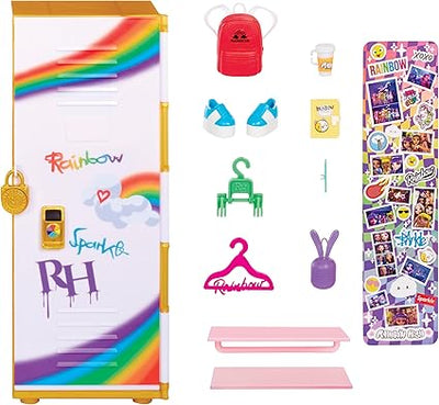 Rainbow High Design And Shine Locker Playset