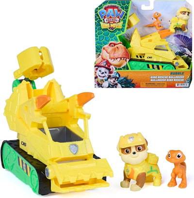 Paw Patrol Dino Rubble Rescue Bulldozer And Rubble Figure