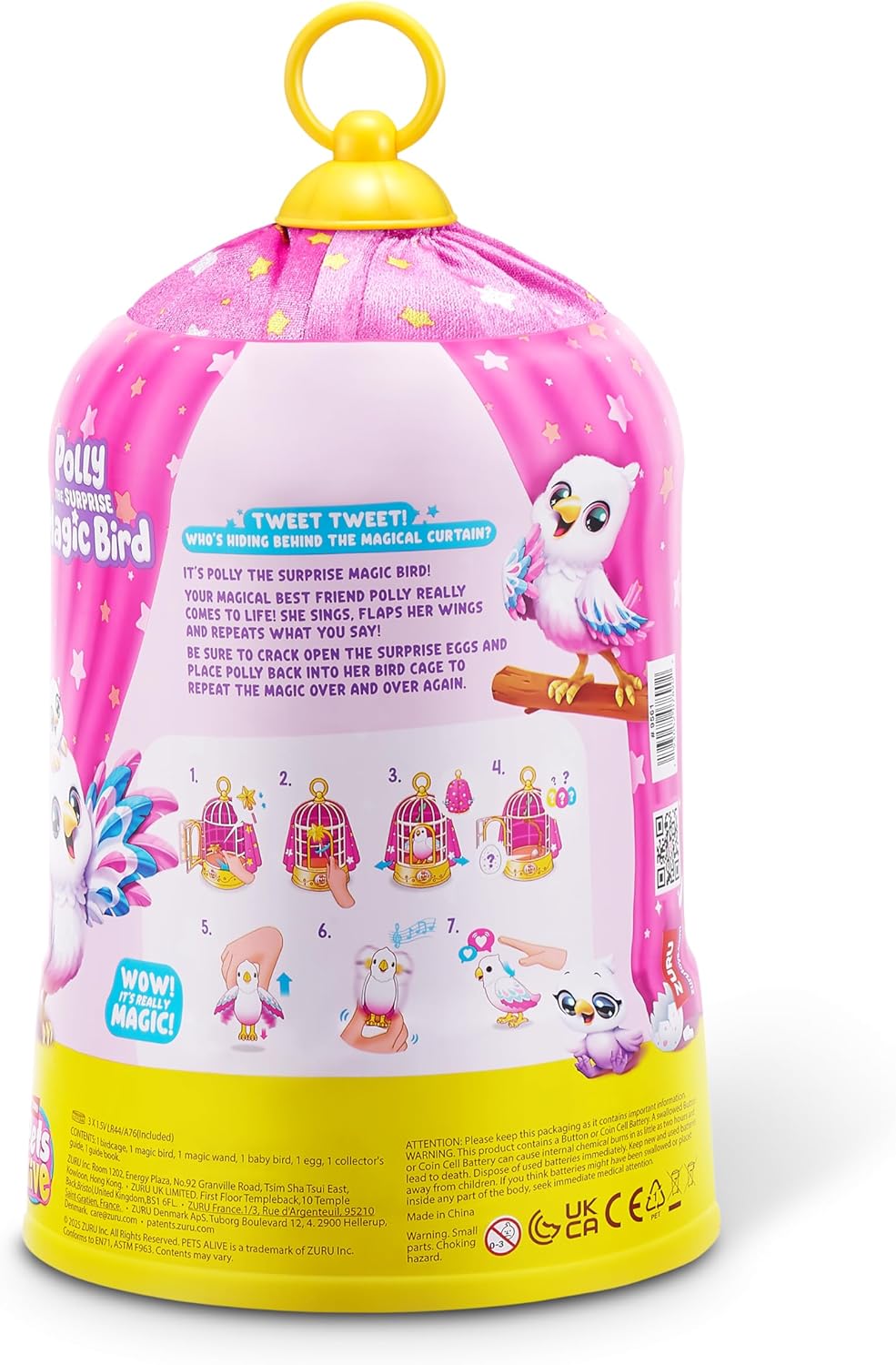 Pets Alive Polly The Surprise Magic Bird