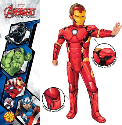 Marvel Avengers Iron Man Costume 3-4 Years