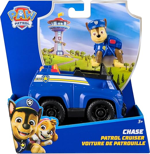 Paw Patrol Chase Patrol Cruiser With Chase Figure