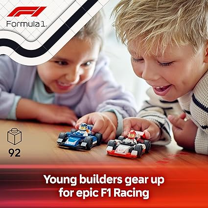 Lego City 60464 F1 Williams Racing And Haas F1 Race Cars