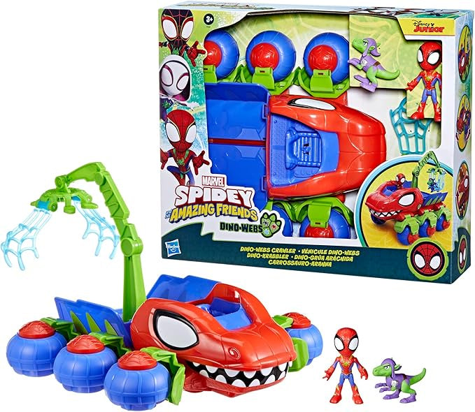 SpiderMan Spidey And His Amazing Friends Dino Web Crawler