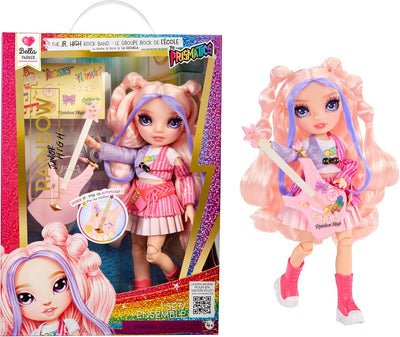 Rainbow High Jr High Rockband Doll Bella Parker