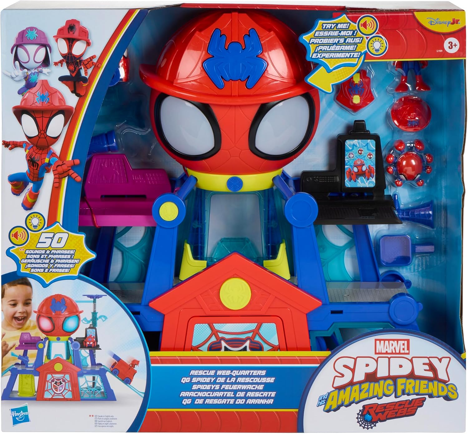 SpiderMan Spidey And His Amazing Friends Rescue Web Quarters
