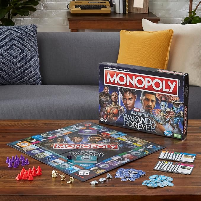 Monopoly Marvel Black Panther Wakanda Forever