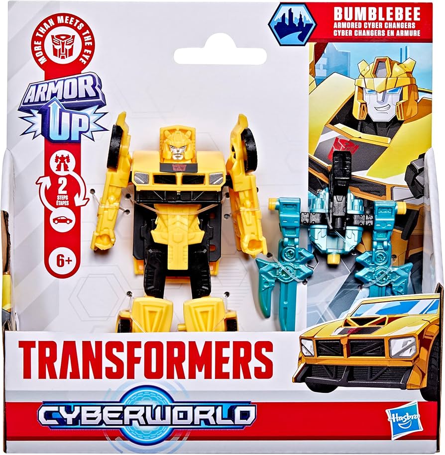 Transformers Cyberworld Armour Up Bumblebee