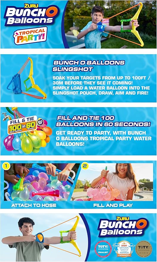 Bunch O Balloons Tropical Party Slingshot