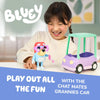 Bluey Chat Mates Grannies Car With Janet Figure