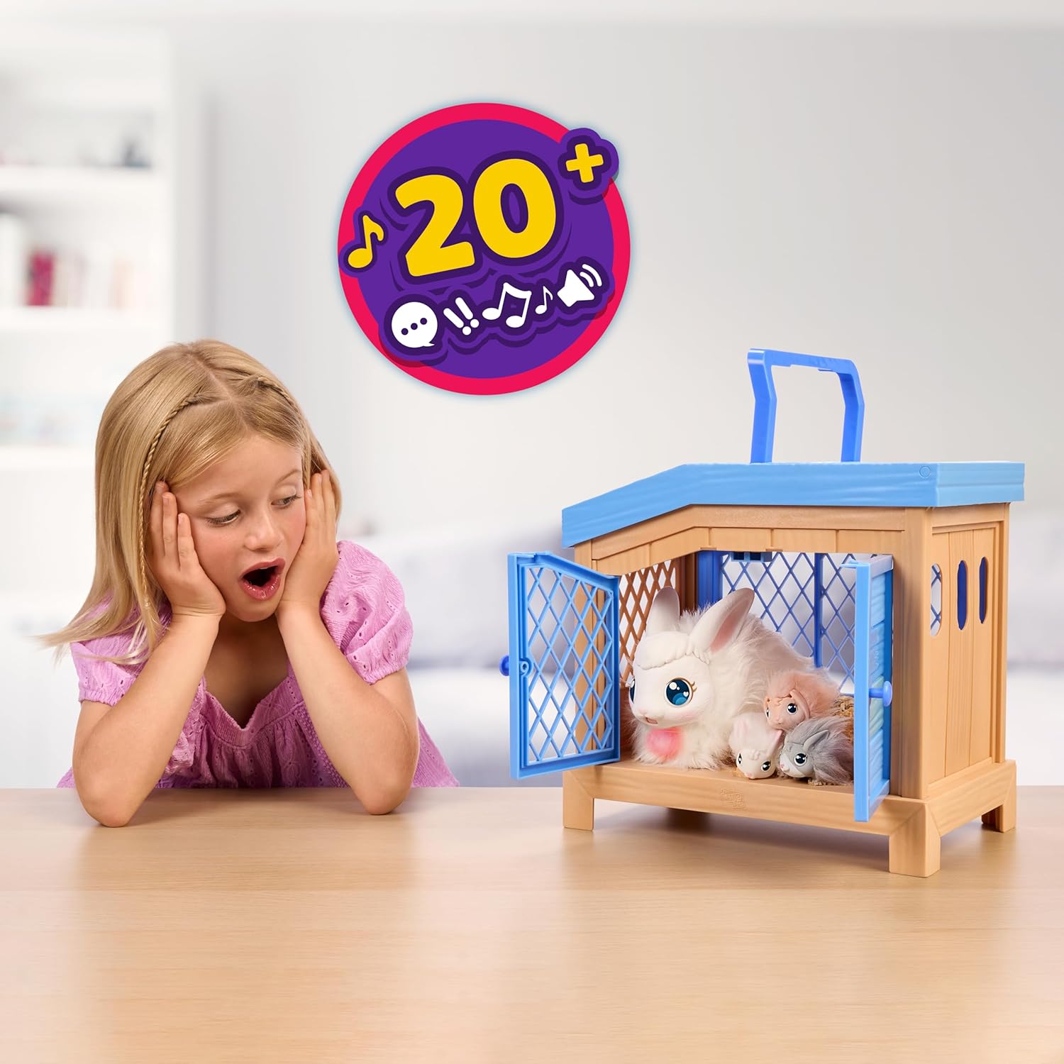 Little Live Pets Mama Surprise Bunnies Playset