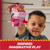 Paw Patrol Fire Rescue Vehicle Skye With Fire Rescue Chopper