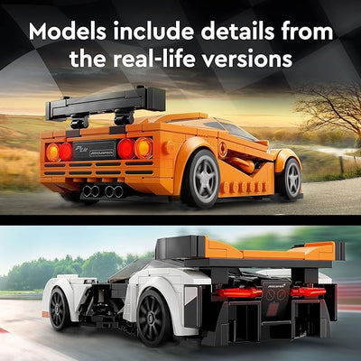 Lego Speed Champions 76918 McLaren Solus GT And McLaren F1 LM Car
