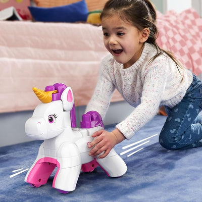 Mega Bloks 3 In 1 Build And Enchant Unicorn Construction Set