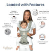 Ergobaby Omni 360 Breeze All In One Baby Carrier Graphite Grey