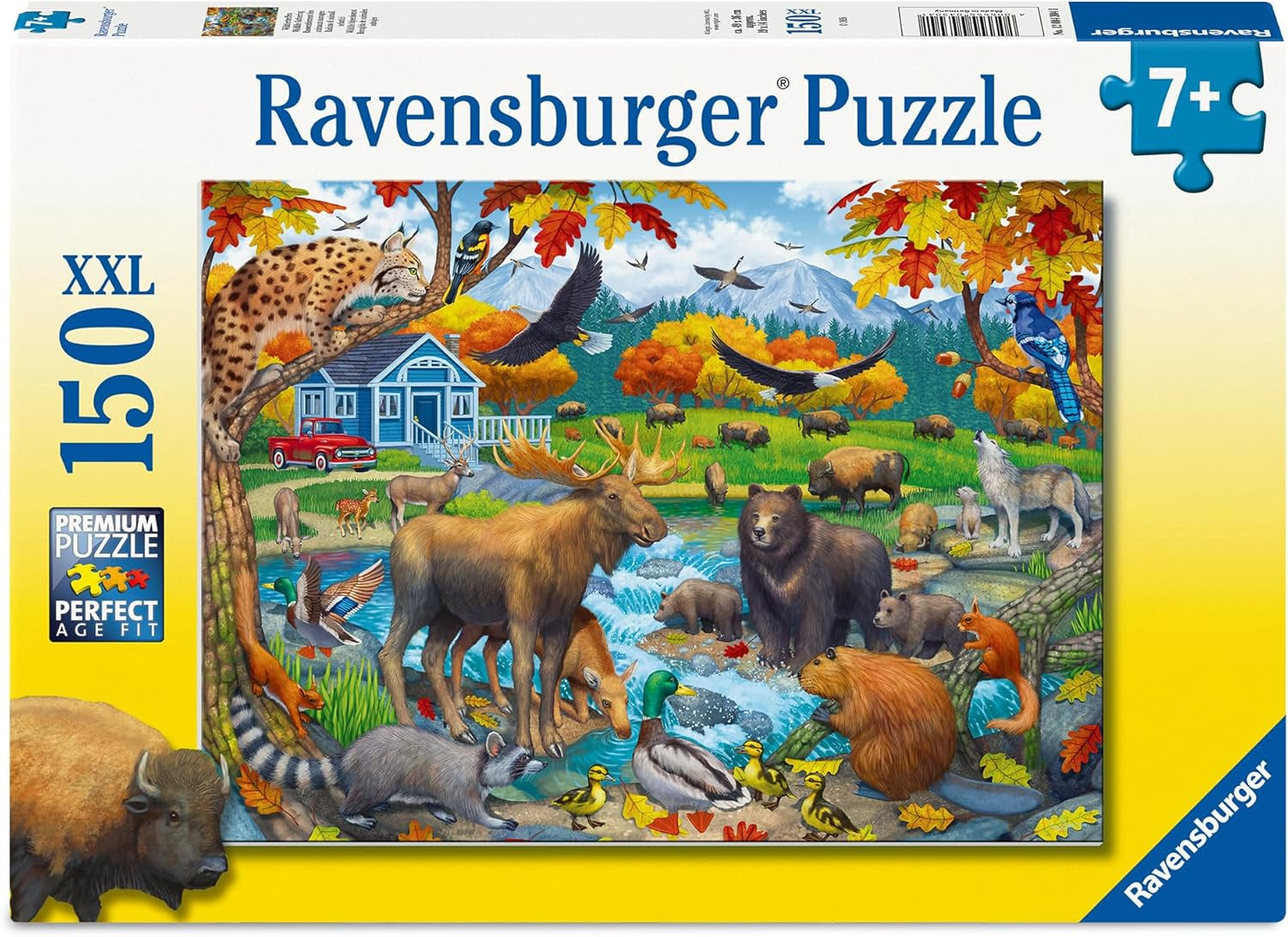 Ravensburger Wildlife Gathering 150pc XXL Jigsaw Puzzle
