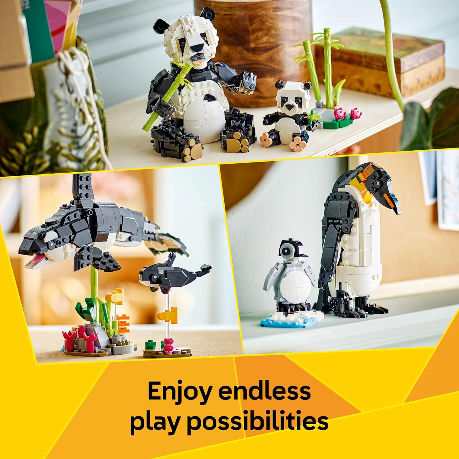 Lego Creator 31165 Wild Animals Panda Family