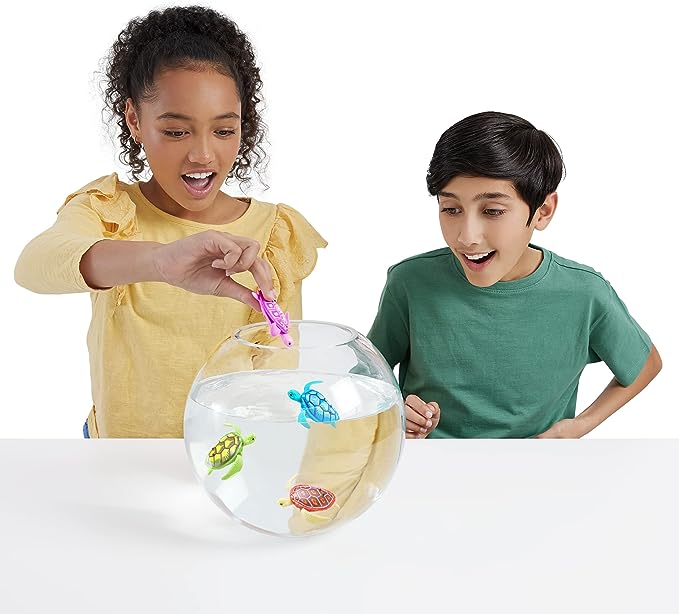 Robo Alive Robo Turtle Robotic Swimming Turtle Assorted Colours