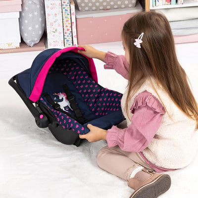 Bayer Deluxe Dolls Cars Seat With Canopy