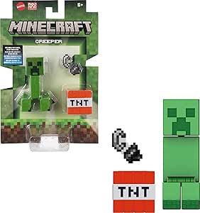 Minecraft Core Figure Creeper With TNT Accessory