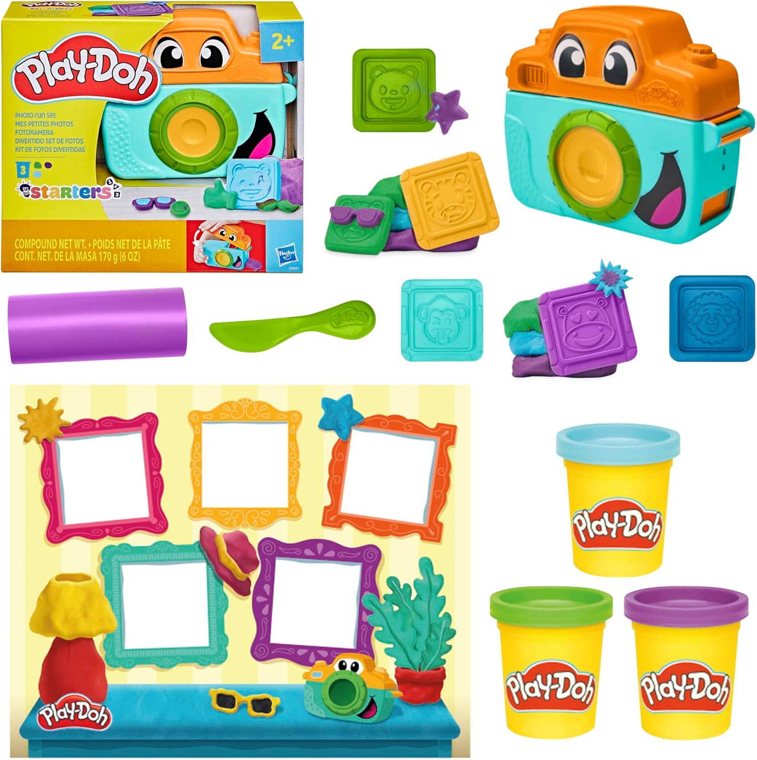 Play-Doh Fun Photo Playset