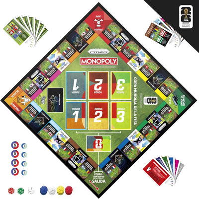 Monopoly Panini Prizm FIFA World Cup Edition Board Game