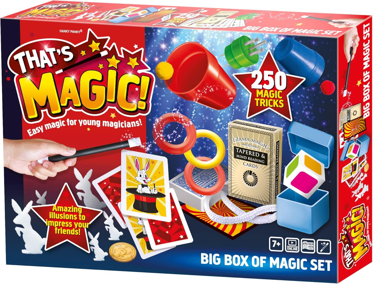 That's Magic Big Box Of Magic Playset 250 Tricks