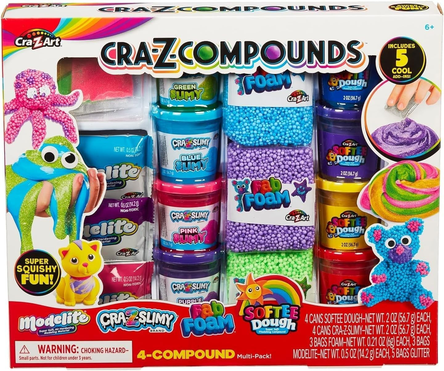 CraZart CraZcompounds Slime Playset