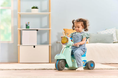 Vtech 2 In 1 Ride And Balance Scooter Blue