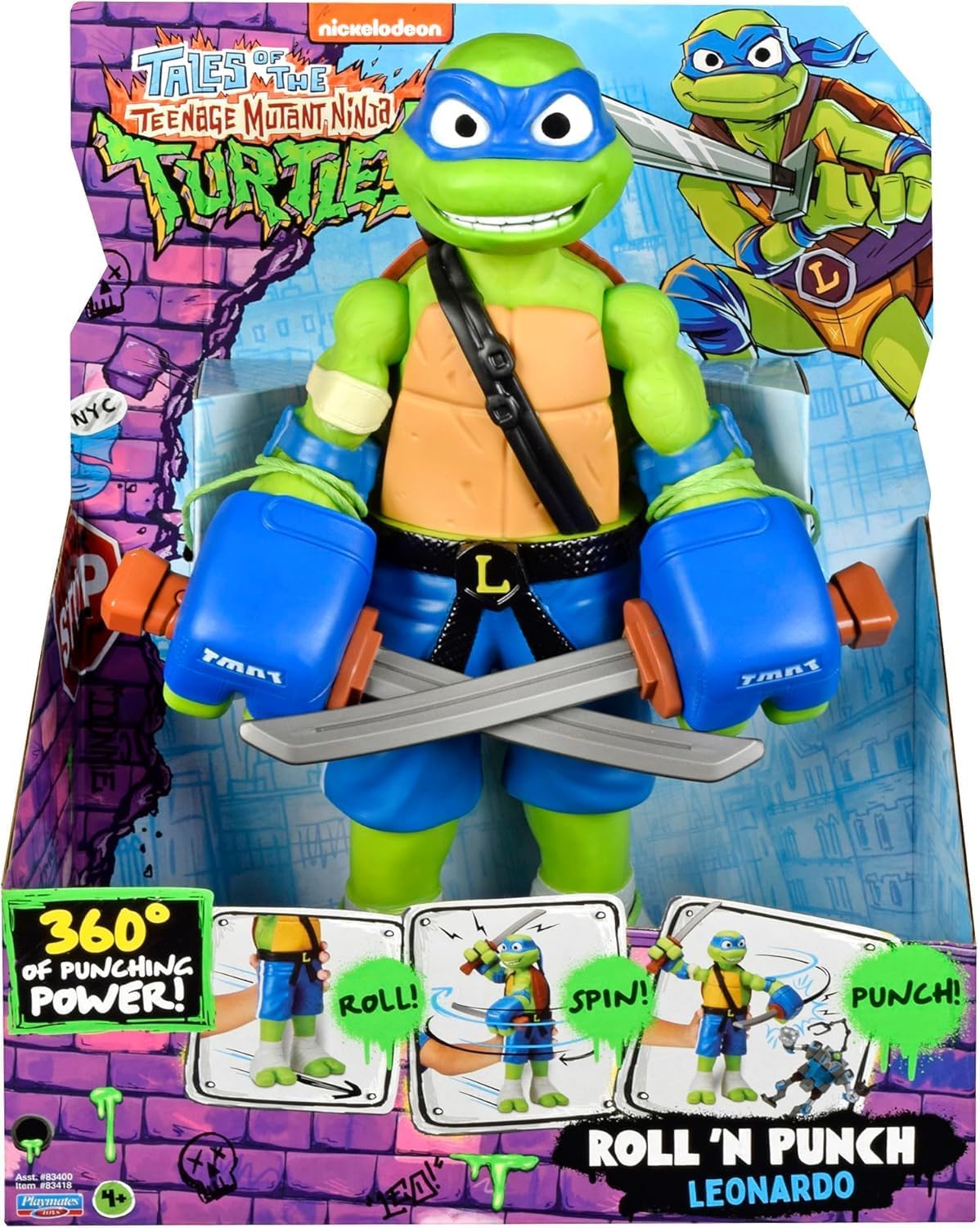 Teenage Mutant Ninja Turtles Roll'N Punch Leonardo