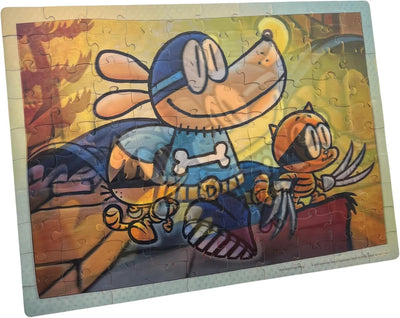 Dog Man 100pc Lenticular Jigsaw Puzzle
