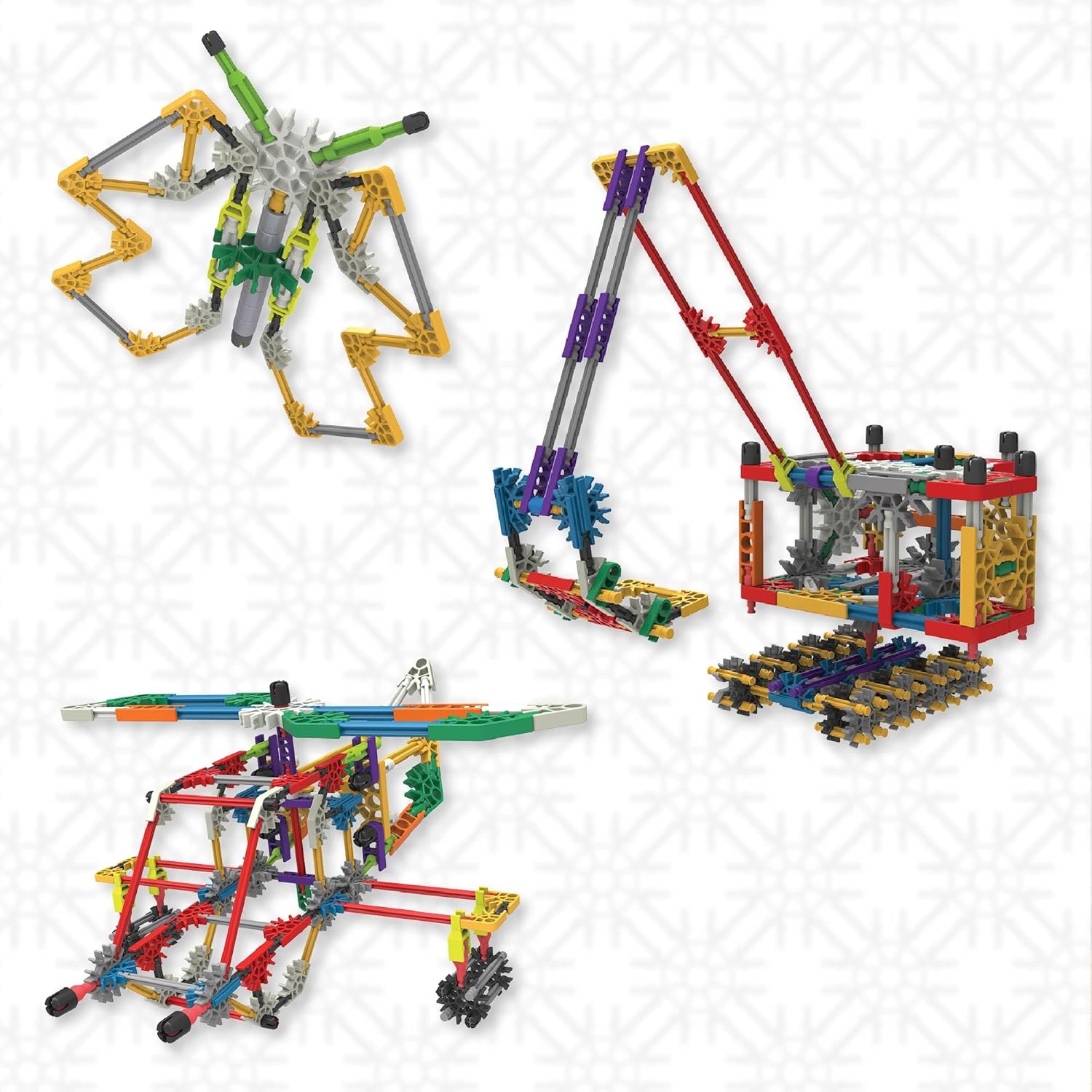 Knex 408pc 55 Model Tub Construction Playset