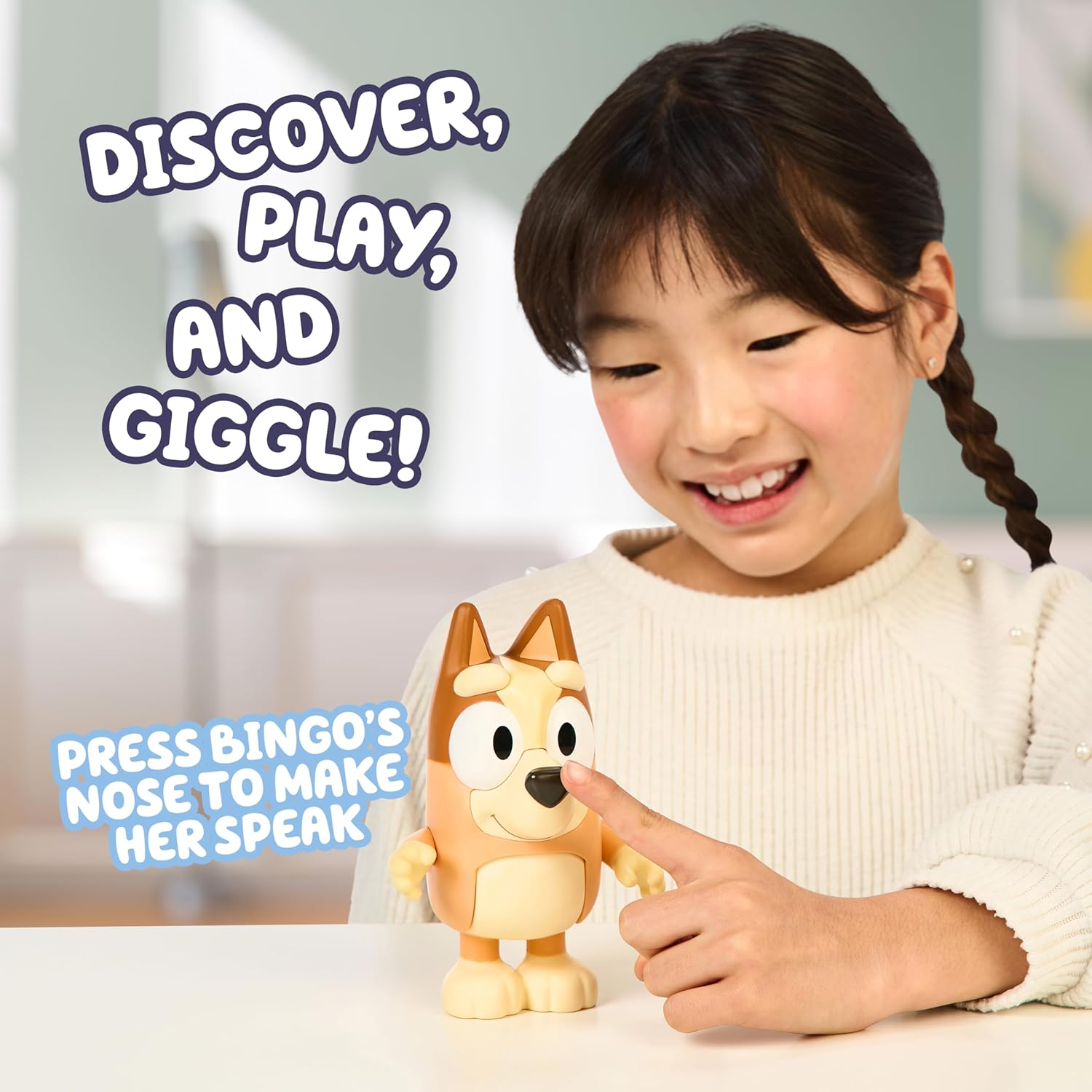 Bluey Chat Mates Single Figure Bingo