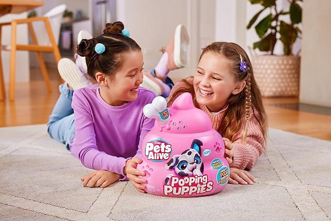 Pets Alive Interactive Pooping Puppy Interactive Plush Toy