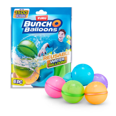 Bunch O Balloons Reusable Water Balloons 6 Pack