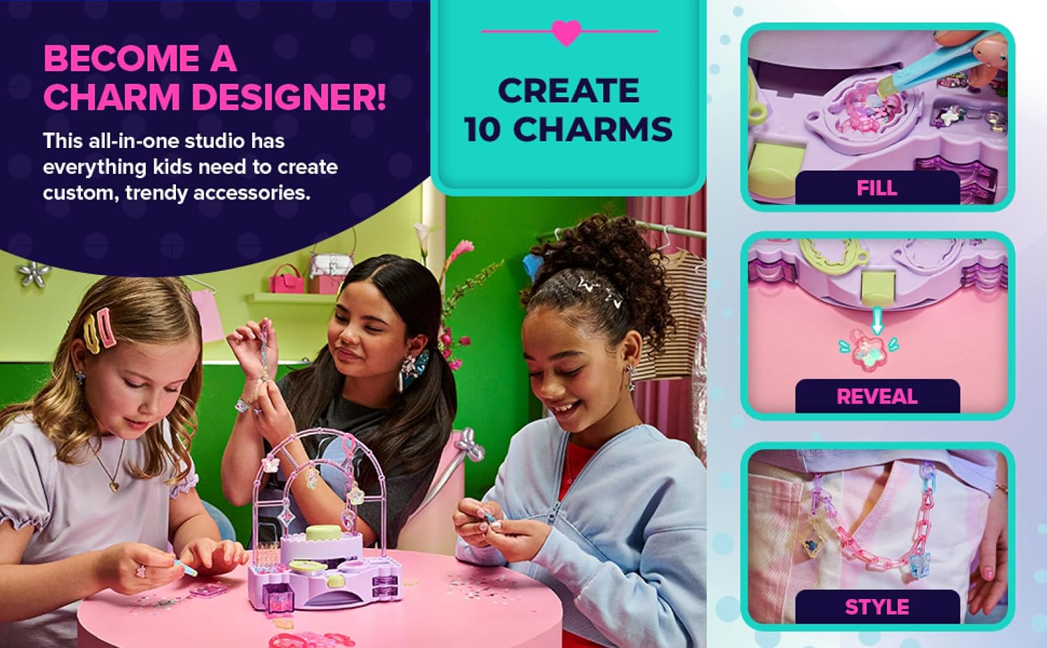 Cool Maker Charm'd Charm Accessory  Making Studio