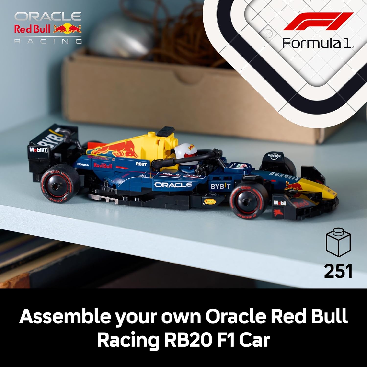 Lego Speed Champions 77243 Oracle Red Bull Racing RB20 F1 Race Car Set