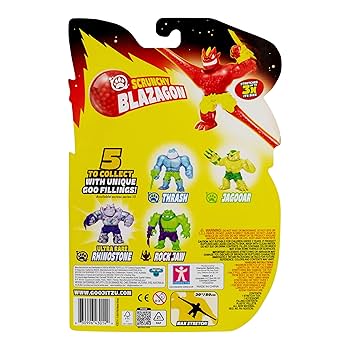 Heroes Of Goo Jit Zu Meteor Madness Scrunchy Blazagon