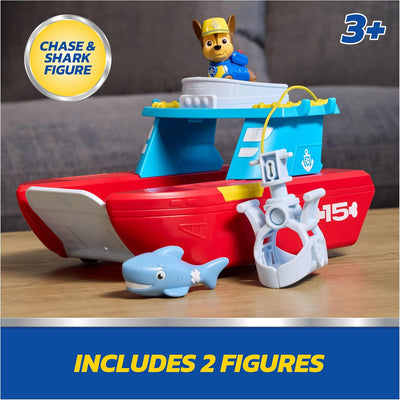 Paw Patrol Sea Patroller Vehicle With Chase Figure