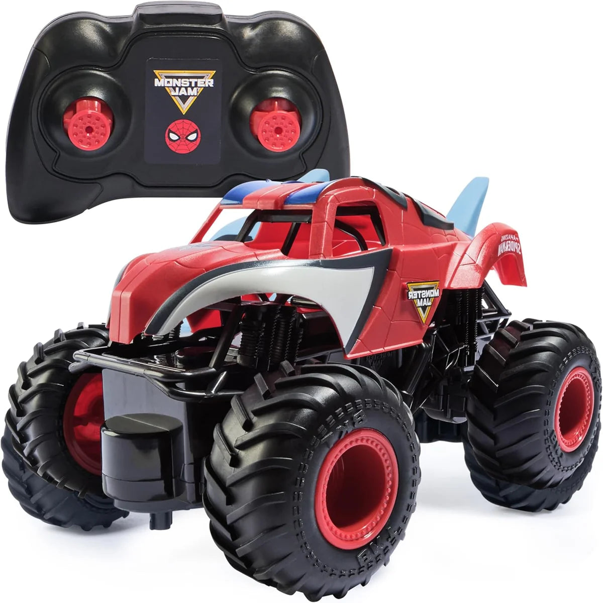 Monster Jam Monster Truck REmote Control 1:24 The Amazing SpiderMan