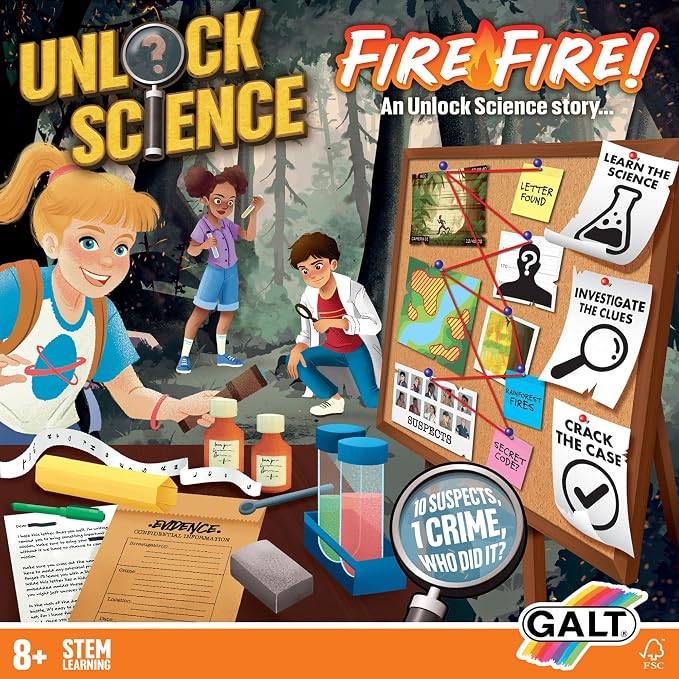 Galt Unlock Science STEAM Learning Fire