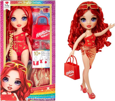 Rainbow High Swim And Style Doll Ruby Anderson